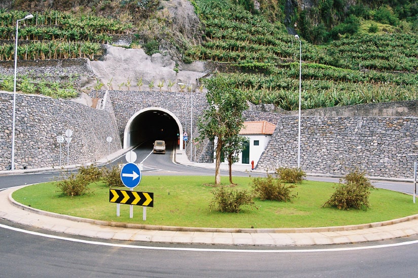 Ponta do Sol Tunnel, Madeira