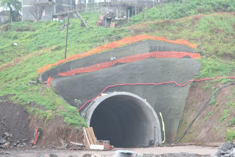 Tunnel de Ribeira S. Jorge - Arco S. Jorge - Voie Express, Madeira