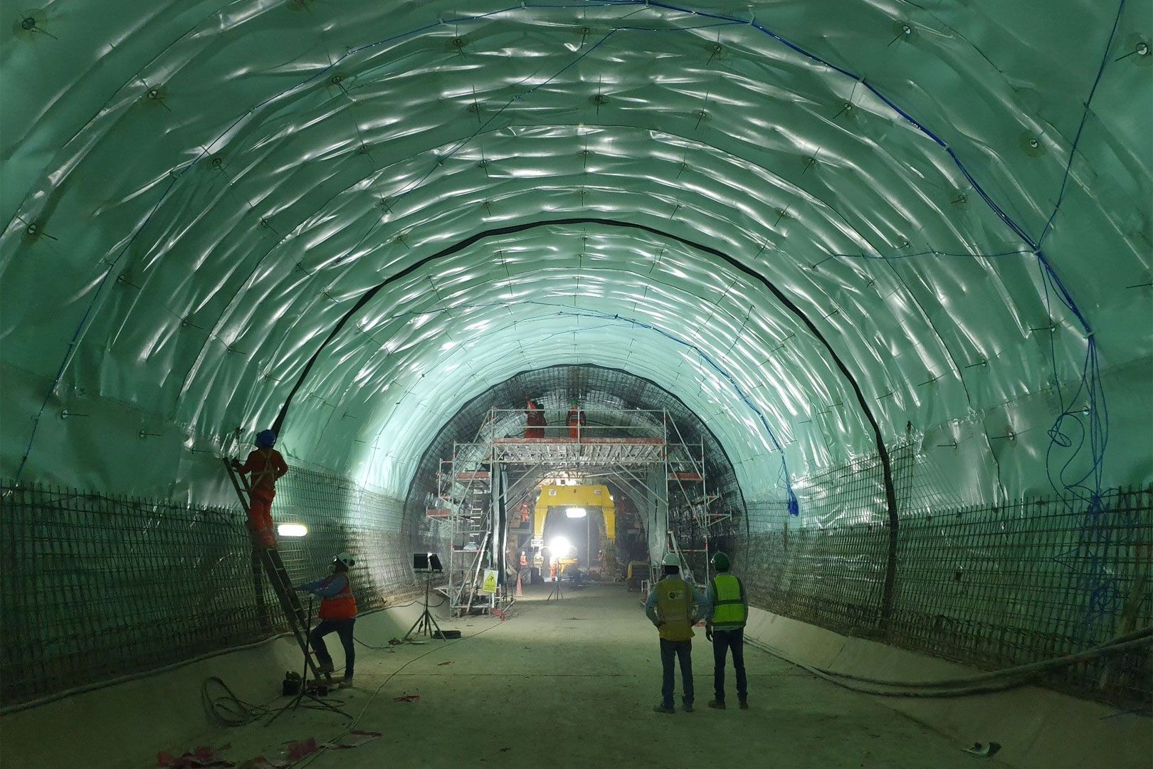 Metro de Lima tunnel stage 1B (construction)