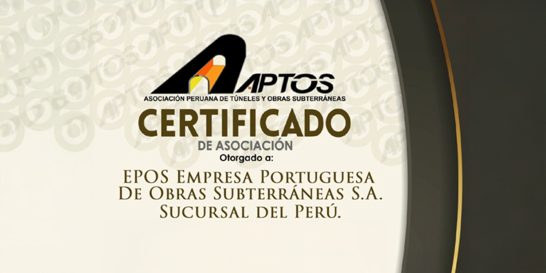Certificado APTOS Certificado APTOS